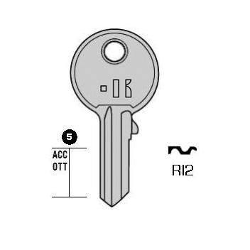 Cilindersleutel staal, RI2, RO20, RO-8D, R11, 277, RN11, L458