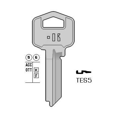 Cilindersleutel staal, TES5, TE2, TE-8I, TS9R, 1182, TSA22, L484