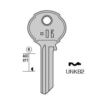 Cilindersleutel staal, UNKB2, UNI3, UN-11, UN19, 418, UN12