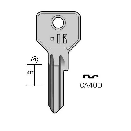 Cilindersleutel staal, CA40D, CS120, CI-61D, CS120