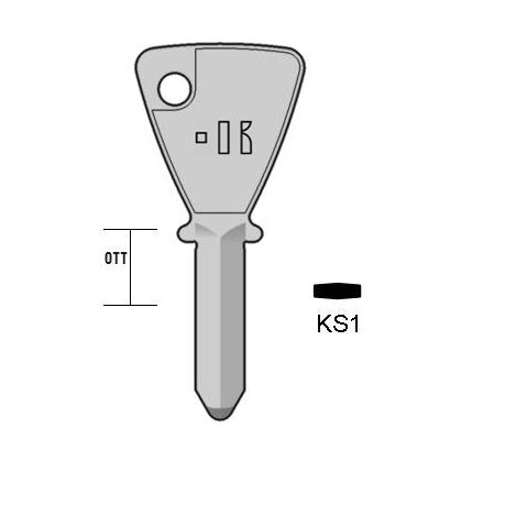 Cilindersleutel messing, KS1, KE1, KE-1, KC1, S10KE, L343