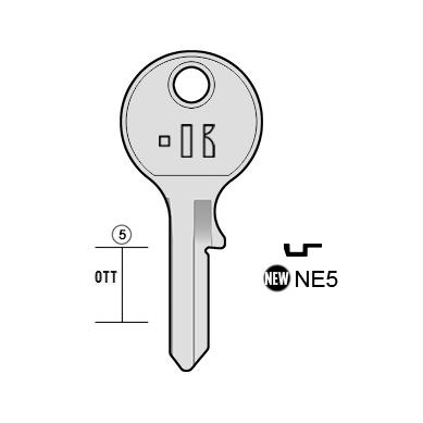 Fietssleutel messing, NE5, NE5, NE-6, NE3, 666KA, NN15