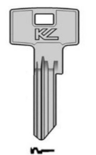 Cilindersleutel messing, PFA8, PHF26 , PFA-24, PH19, L412