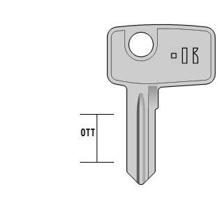 Cilindersleutel messing, RD2, RD2, BD-1, RD2, 1429, BD1, L457