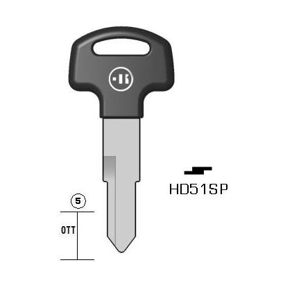 Motorsleutel staal, HD51SP, HON31RBP, HOND-4DP2, HD24P31, 1243