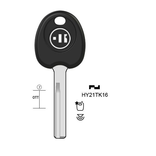 Autosleutel messing, HY21TK, HYN17BTE, TP00HY-19DP1, T0KIA8P, HY21TK