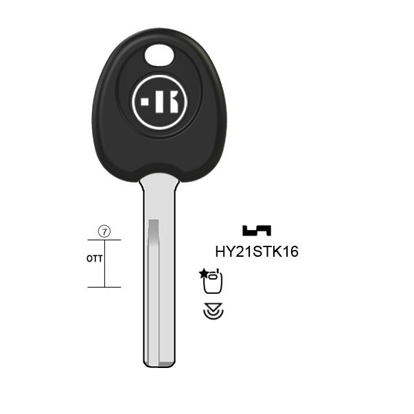 Autosleutel messing, HY21STK, HYN17RBTE, TP00HY-19P1, HY21STK