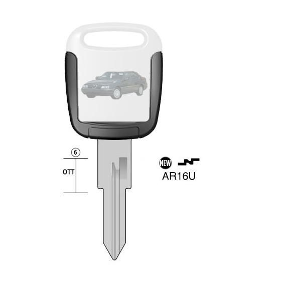 Hoefijzersleutel messing, AR16U, GT16EH, AF-14P, AR16U