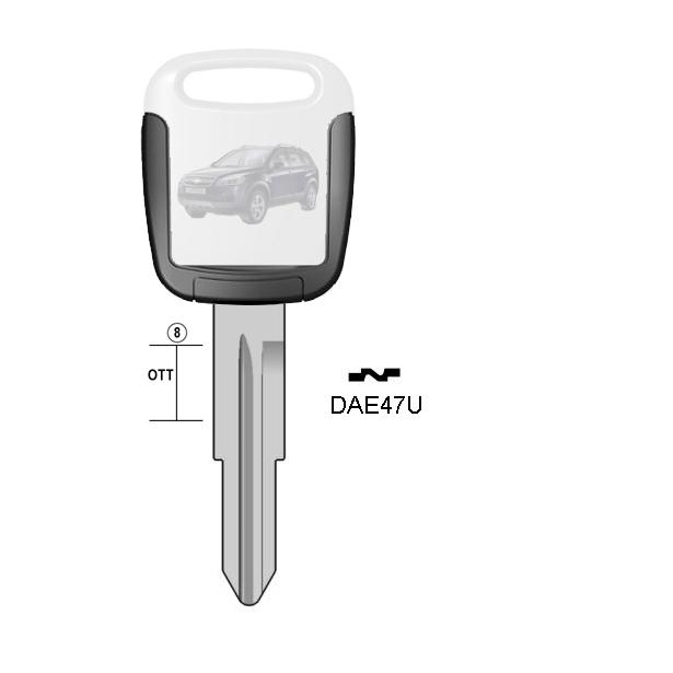 Hoefijzersleutel messing, DAE47U, DWO5EH, DAE-4DP1, DAE47U