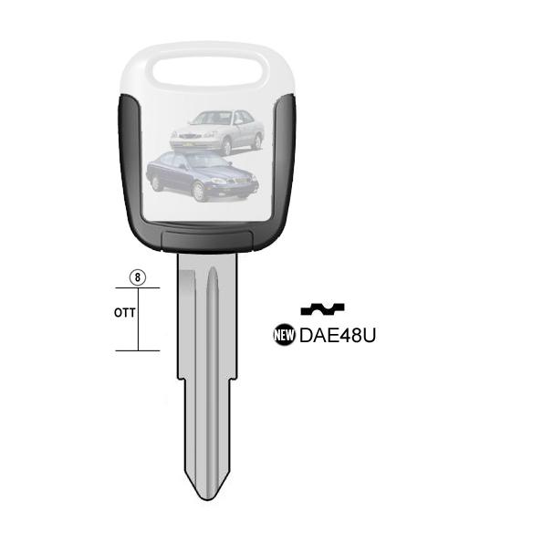 Hoefijzersleutel messing, DAE48U, DWO4EH, DAE48U