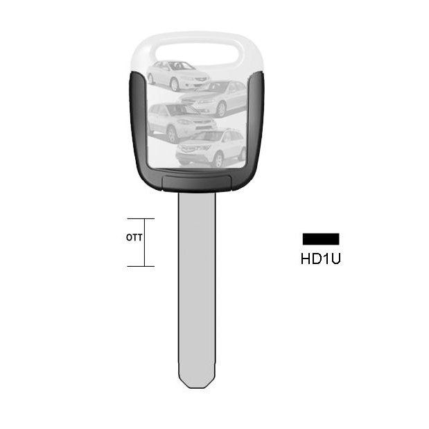 Hoefijzersleutel messing, HD1U, HON66EH, HOND-31, HD1U