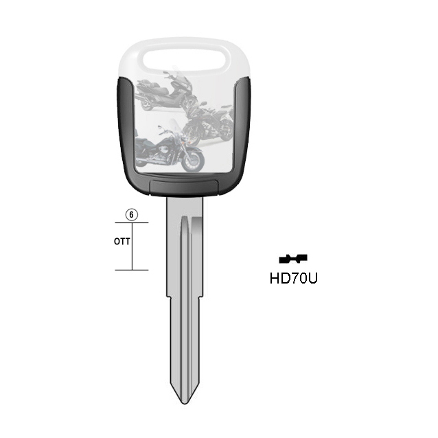 Hoefijzersleutel messing, HD70U, HON70MH, HOND-24P, HD70U
