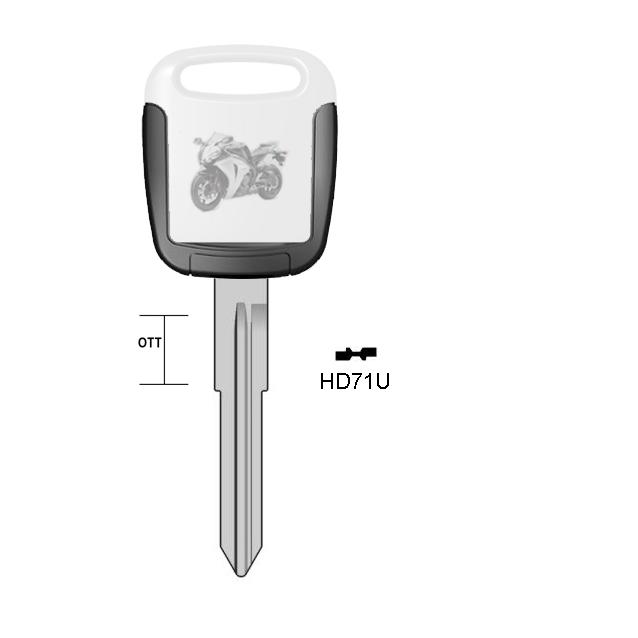 Hoefijzersleutel messing, HD71U