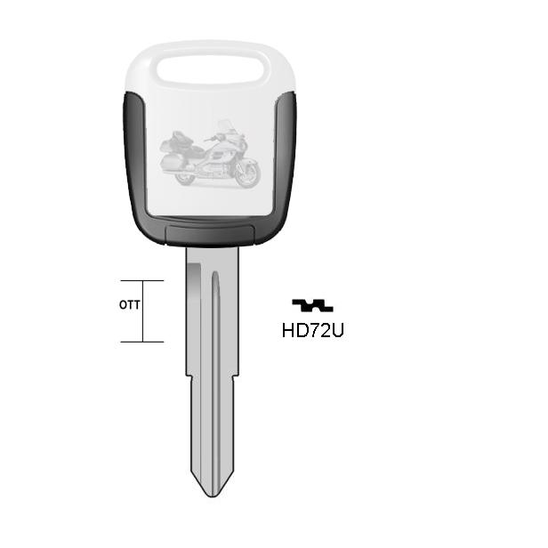Hoefijzersleutel messing, HD72U
