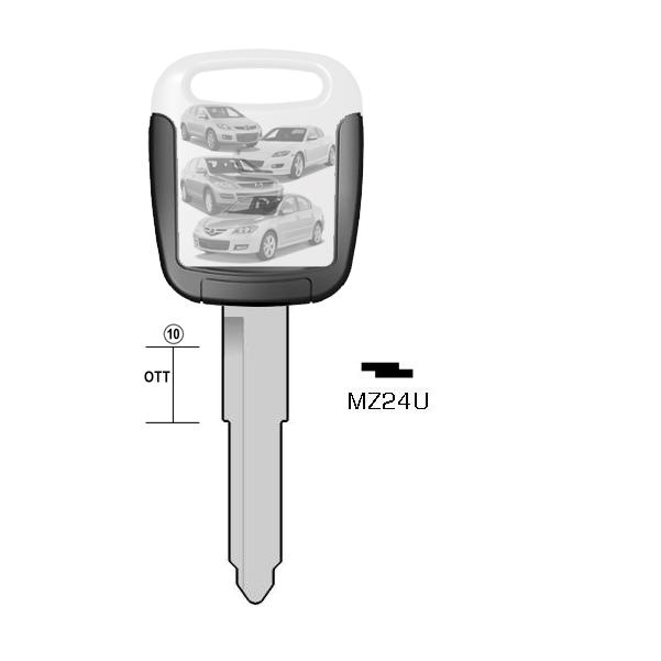 Hoefijzersleutel messing, MZ24U, MAZ24REH, MAZ-11D.P2, MZ24U