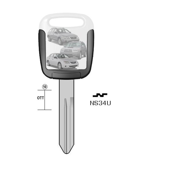 Hoefijzersleutel messing, NS34U, NSN14EH, DAT-15.P2, NS34U