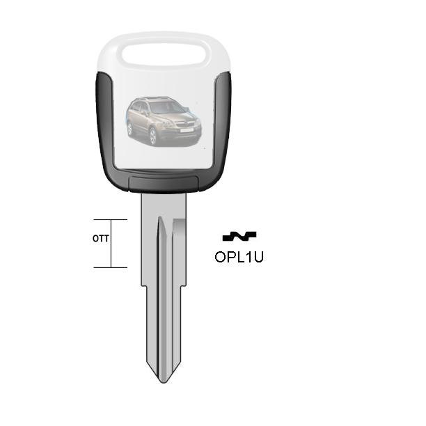 Hoefijzersleutel messing, OPL1U, DWO5EH, OPL1U