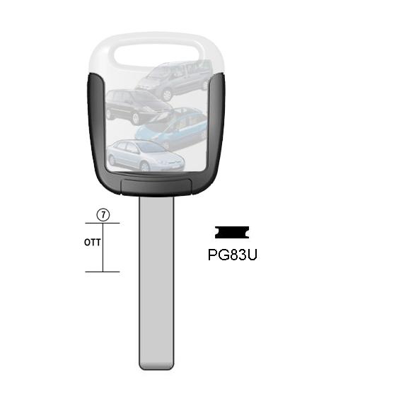 Hoefijzersleutel messing, PG83U, HU83MH, HU-HCAP, PG83U