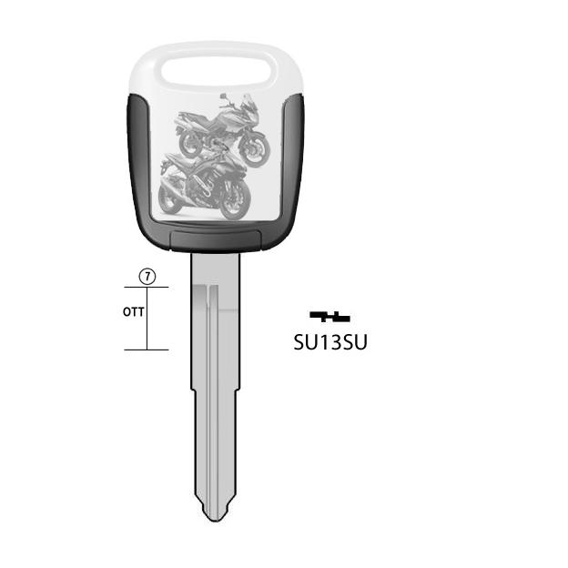Hoefijzersleutel messing, SU13SU, SZ13REH, SU13SU