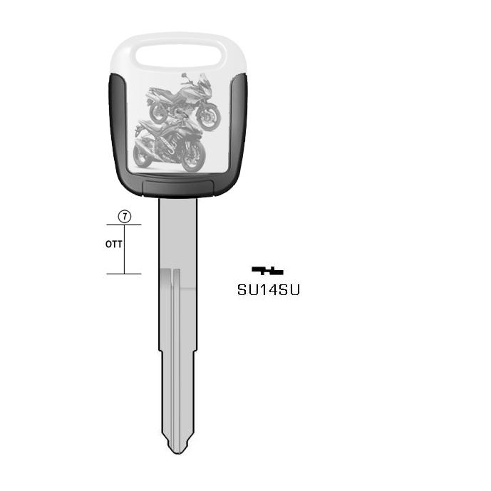 Hoefijzersleutel messing, SU14SU, SZ17REH, SU14SU