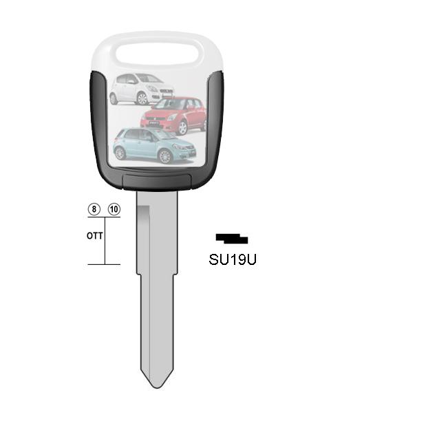 Hoefijzersleutel messing, SU19U, HU133REH, SUZU-14.P2, SU19U, HF79LP