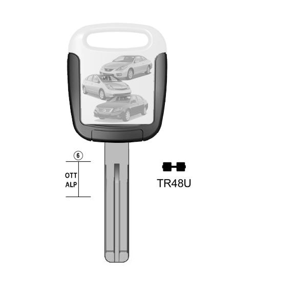 Hoefijzersleutel messing, TR48U, TOY48EH, TOYO-36.P, TR48U, TY59P
