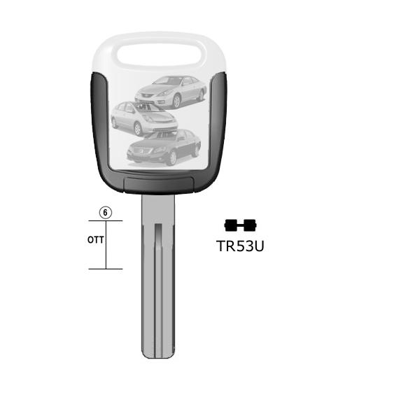 Hoefijzersleutel messing, TR53U, TOY49EH, TR53U
