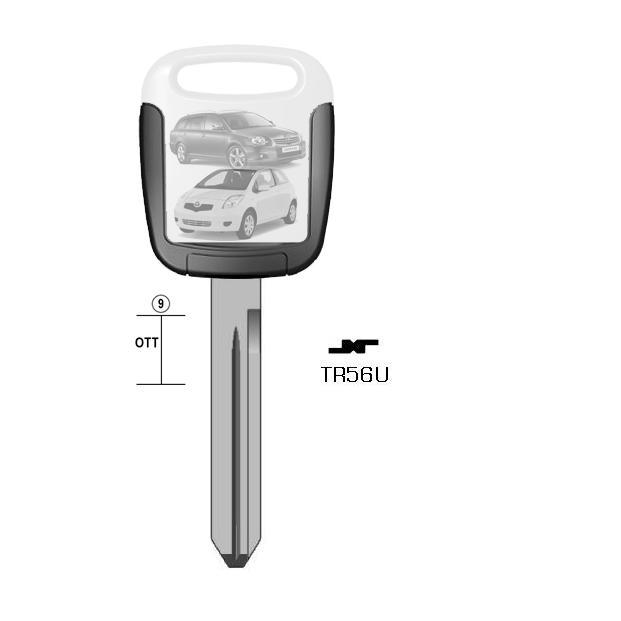 Hoefijzersleutel messing, TR56U, TOY47EH , TOYO-19P, TR56U