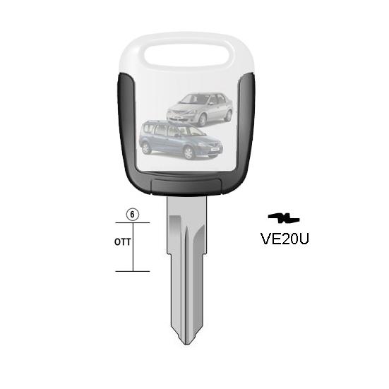 Hoefijzersleutel messing, VE20U, VAC102EH, VA34.P, VE20U