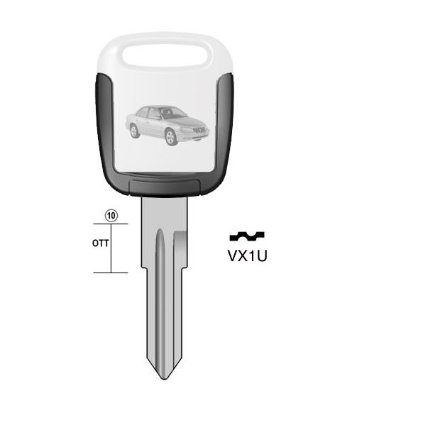 Hoefijzersleutel messing, VX1U, HU46EH, OP-S.P, VX1U