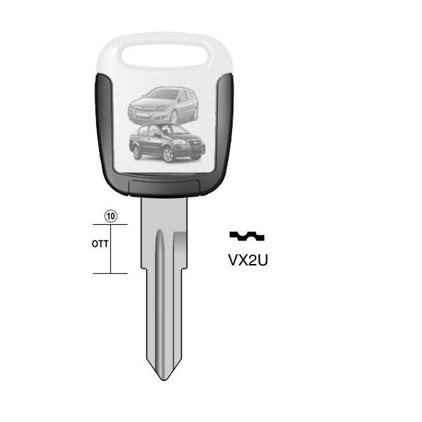 Hoefijzersleutel messing, VX2U, YM28EH, OP-D.P, VX2U