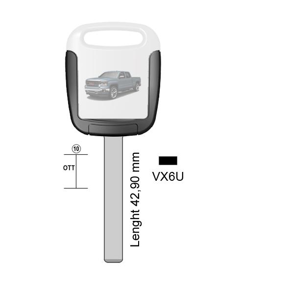 Hoefijzersleutel messing, VX6U