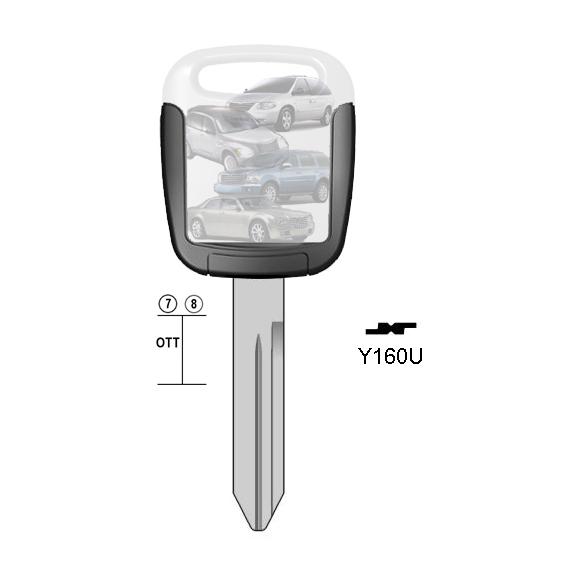 Hoefijzersleutel messing, Y160U, CY24EH, CHR-15.P, Y160U, P1795P