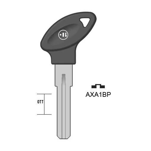 Fietssleutel messing, AXA1BP, AX7RAP, AX-2P1, AX3P170, L751