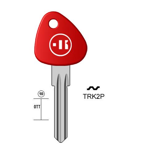 Fietssleutel messing, TRK2P, TRK6P, 1967P, L774, rood
