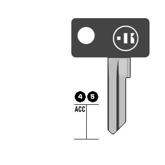 Scootersleutel staal, ZAD11P, ZD9P, ZA-1P, ZA5, ZD20, L845