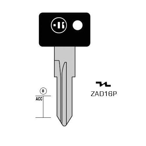 Scootersleutel staal, ZAD16P, ZD14RP, ZA-2P, ZA11RP39, 1522L, PI4P