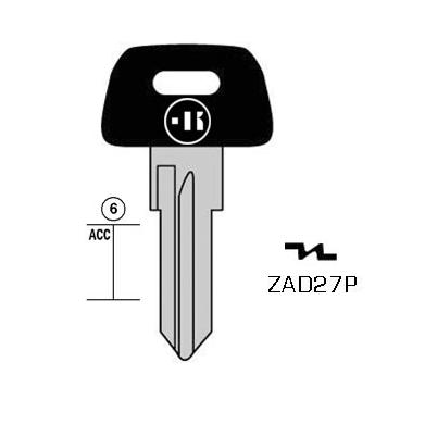 Scootersleutel staal, ZAD27P, ZD17RAP, ZA-7DP, ZA13RP82, PI5P