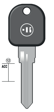 Fietssleutel messing, AXA7SP, AX5RP, AX4DP (AXA5SP NW MODEL)
