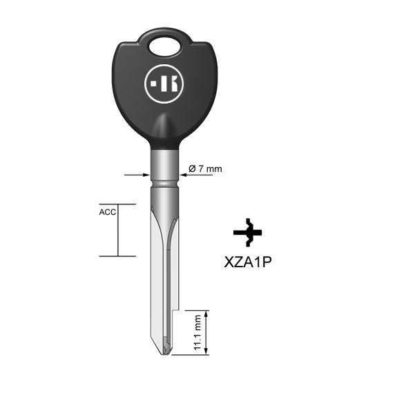 Kruissleutel staal, XZA1P