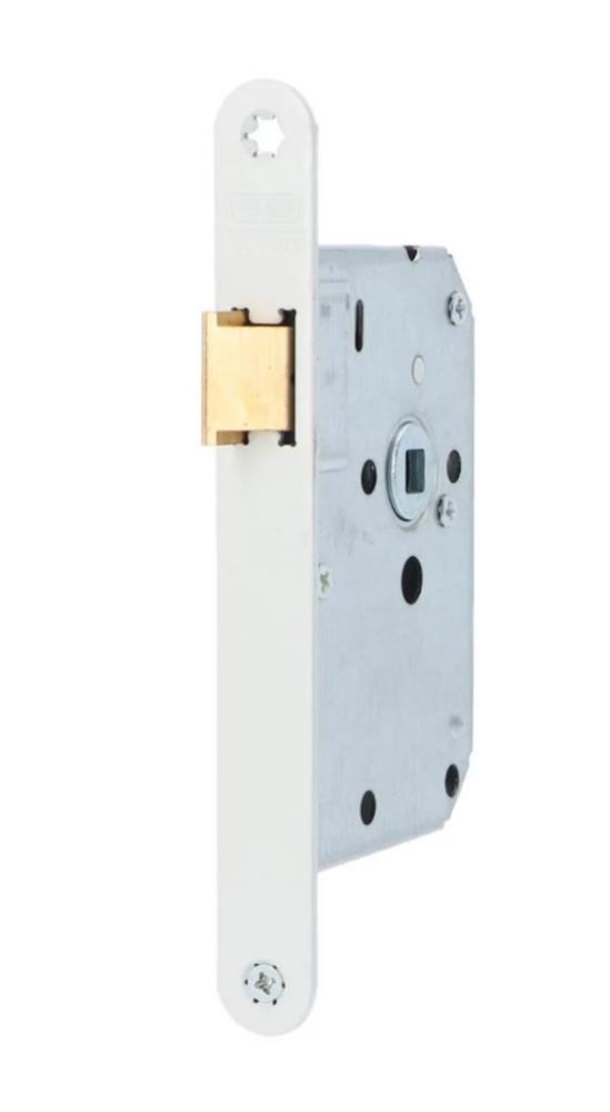 Insteekslot Nemef N1255/2 loopslot met afgeronde gelakte voorplaat