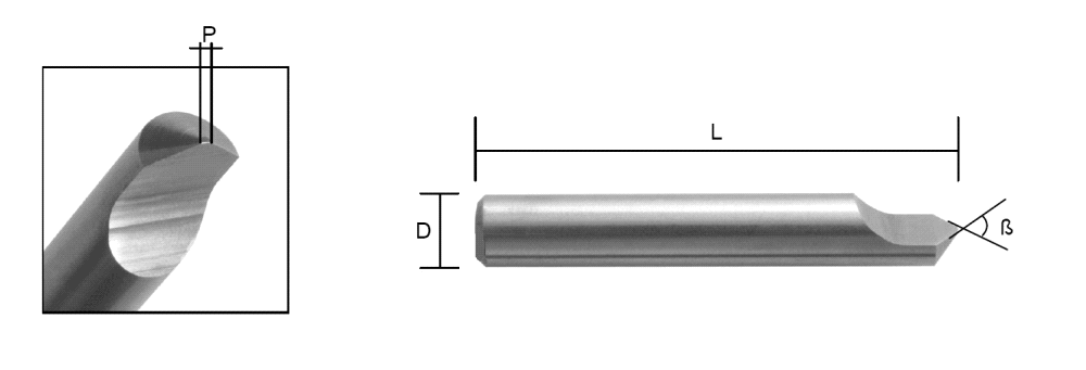 RIC05050B Graveerstift