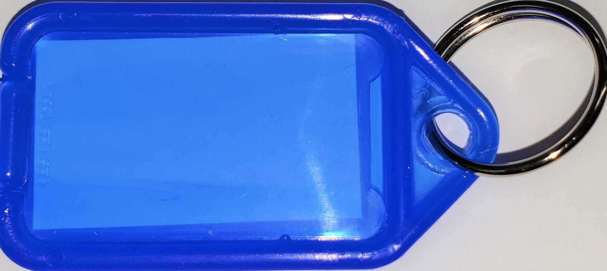 BLU50 - 50st Luxe sleutellabel blauw