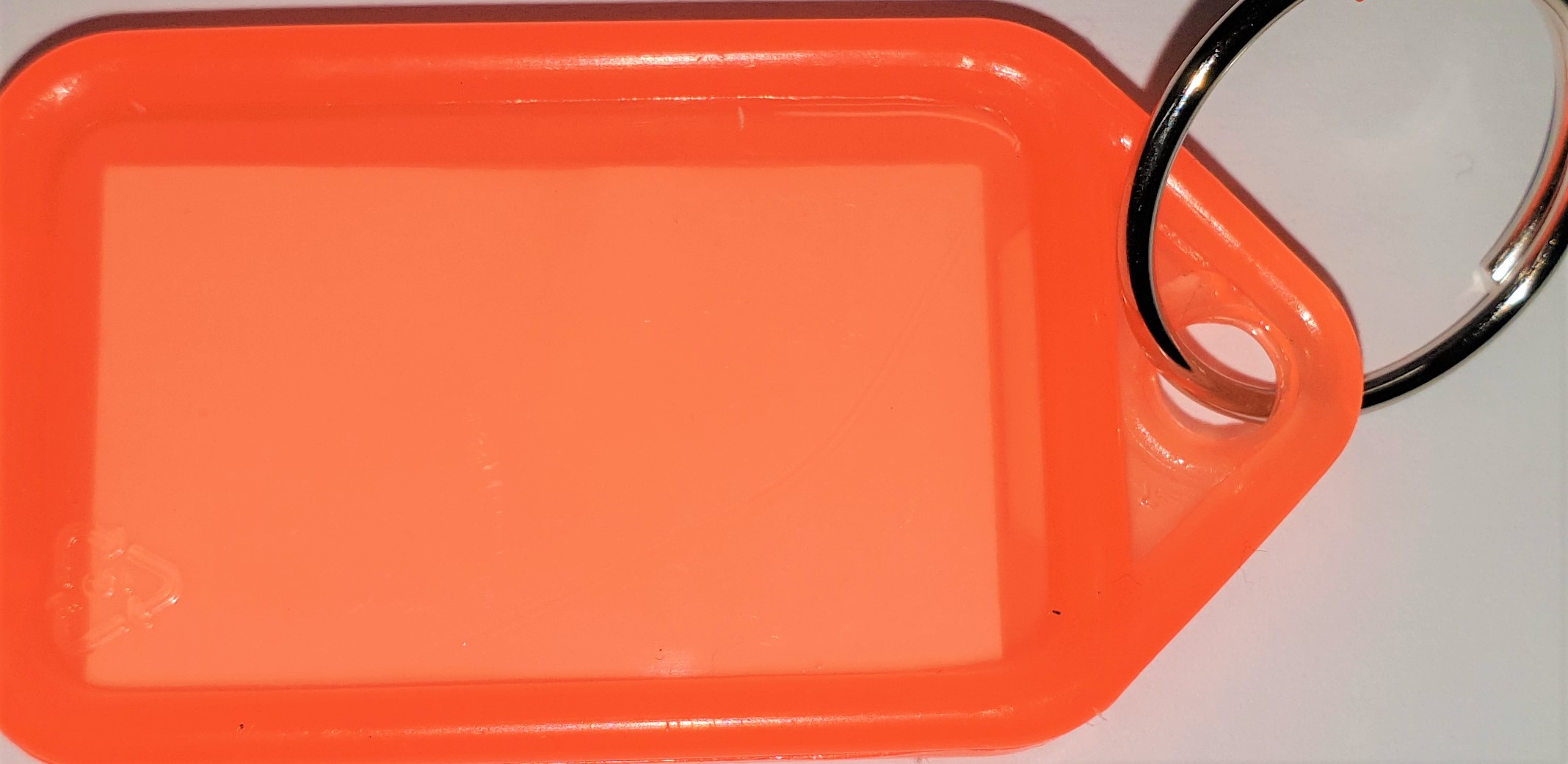 ORG50 - 50st Luxe sleutellabel oranje