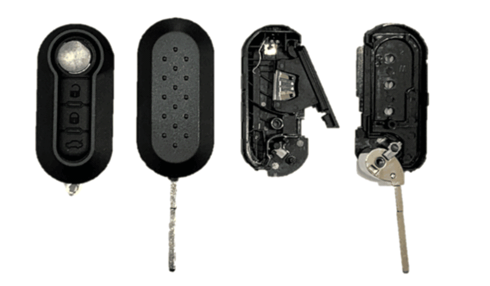 FIA-S15A, 3 knops, FCA style, lege behuizing