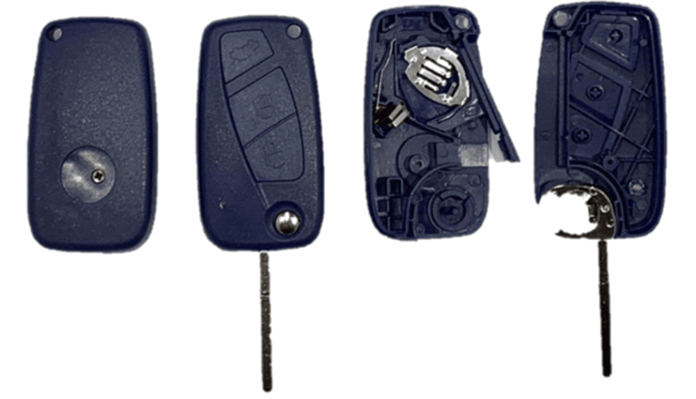 FIA-S14B1, 3 knops, FCA style, lege behuizing