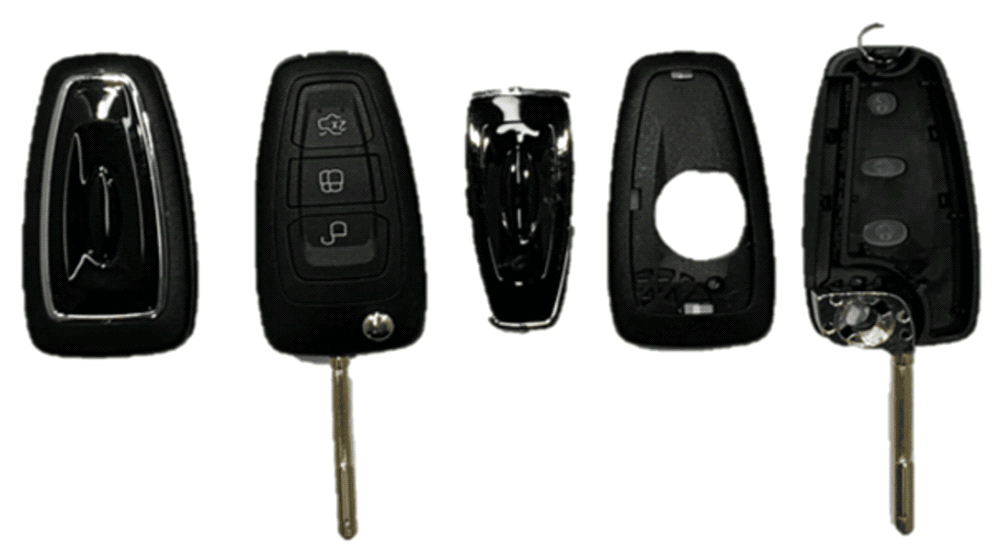 FOR-S61B 3 knops, Ford style, lege behuizing