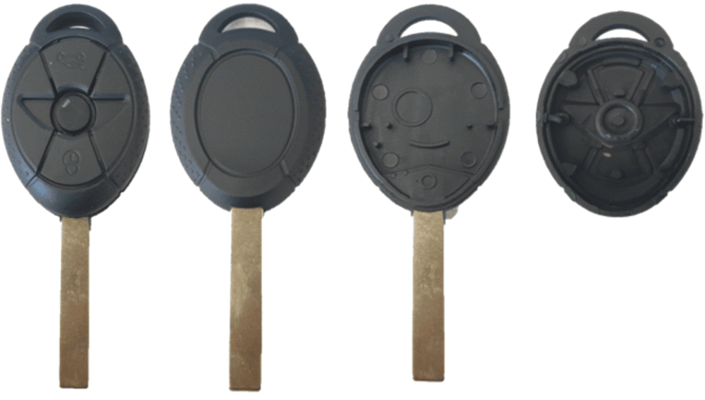 BMW-S27, 3 knops, Mini style, lege behuizing