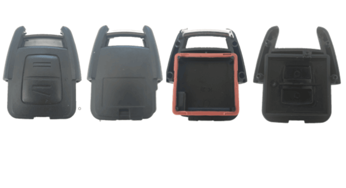 OPE-S05, 2 knops, Opel style, lege behuizing