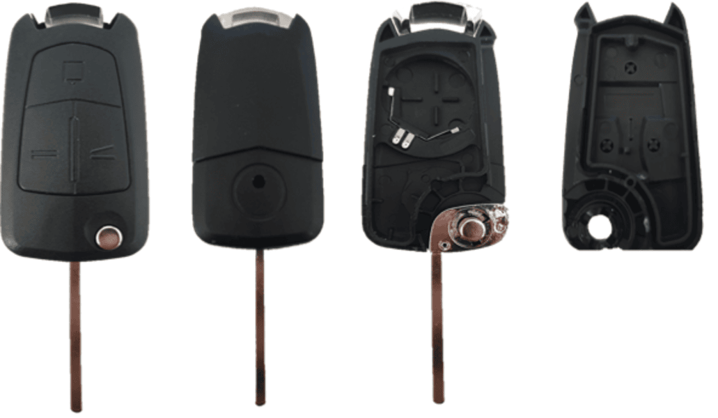 OPE-S23, 3 knops, Opel style, lege behuizing